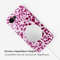 Selencia Coque arrière Vivid avec MagSafe Apple iPhone 17e / 16e - Cosmic Orchid