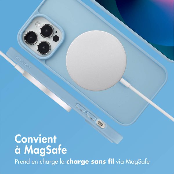 imoshion Coque Color Guard avec MagSafe Apple iPhone 13 Pro Max - Bleu clair