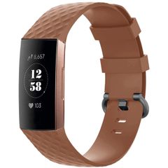 imoshion Bracelet silicone Fitbit Charge 3 / 4 - Marron