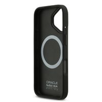 Red Bull Racing Coque en cuir PU maillé MagSafe Apple iPhone 17 - Navy