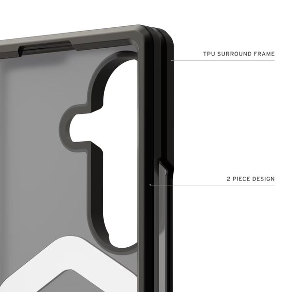 UAG Coque arrière magnétique Mouve Samsung Galaxy Z Fold 8 Ultra - Ash