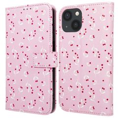 imoshion Étui de télephone portefeuille Design Apple iPhone 15 - Blush Berries
