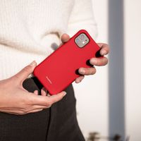 imoshion Coque de couleur avec cordon amovible Apple iPhone X / Xs - Rouge