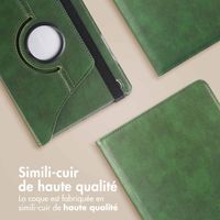 imoshion Coque tablette rotatif à 360° Samsung Galaxy Tab A9 8.7 pouces - Vert