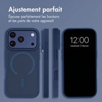 imoshion Coque Color Guard avec MagSafe Apple iPhone 18 Pro Max / 17 Pro Max - Bleu foncé