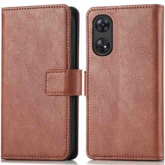 imoshion Étui de télephone portefeuille de luxe Oppo Reno 8 T (4G) - Marron
