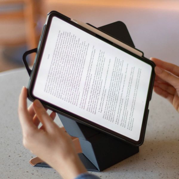 Uniq Coque Ryze Apple iPad Air 11 pouces (2026) M4 / (2025) M3 / (2024) M2 / Air 5 (2022) / Air 4 (2020) - Midnight Black