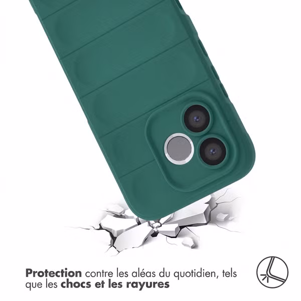imoshion EasyGrip Backcover Honor 600 Lite - Vert foncé