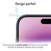 imoshion Protection d'écran Film 3pack Apple iPhone 14 Pro Max