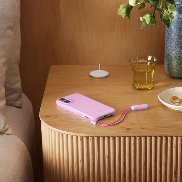 Beats Coque avec support avec MagSafe et contrôle de caméra Apple iPhone 17 - Pebble Pink