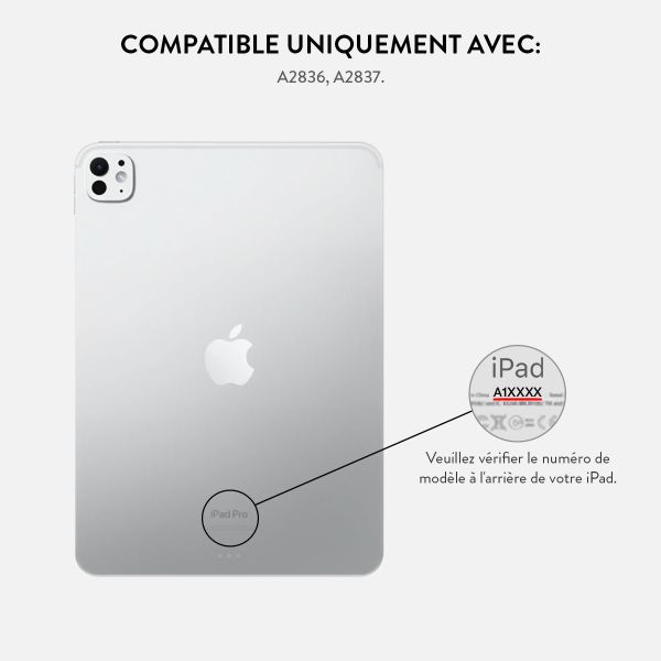 Burga Coque tablette Apple iPad Pro 11 (2025) M5 / (2024) M4 - Almond Latte