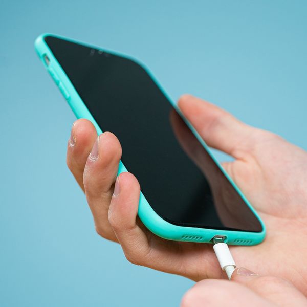 imoshion Coque Couleur Apple iPhone 12 (Pro) - Vert menthe
