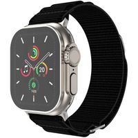 imoshion Bracelet en nylon Alpine Apple Watch | 44/45/46/49 mm - Noir