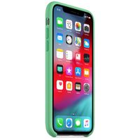 Apple Coque en silicone Apple iPhone X / Xs - Spearmint