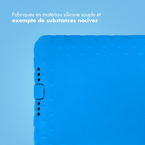 imoshion Coque kidsproof avec poignée Apple iPad 6 (2018) 9.7 pouces / iPad 5 (2017) 9.7 pouces - Bleu