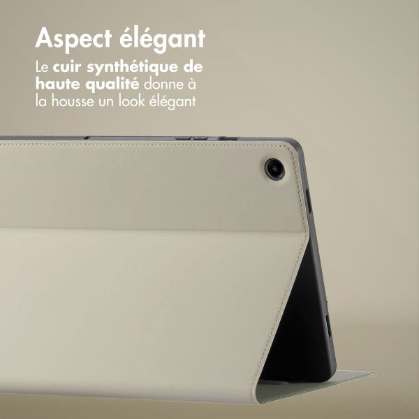 Accezz Coque tablette Classic Samsung Galaxy Tab A9 Plus - Greige