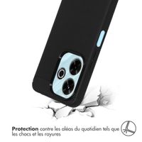 imoshion Coque Brushed Xiaomi Redmi 13 4G - Noir