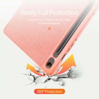 Dux Ducis Coque tablette Domo Samsung Galaxy Tab S10 FE / S9 FE - Rose