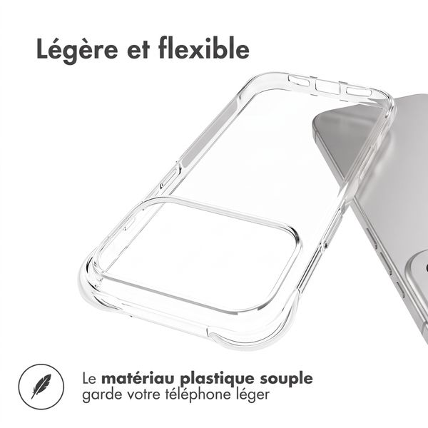 imoshion Shockproof Case Apple iPhone 18 Pro / 17 Pro - Transparent