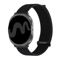 imoshion Bracelet en nylon Samsung Galaxy Watch 8 (40/44mm) / Classic (46mm) - Noir
