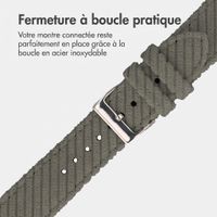 imoshion Bracelet en velours côtelé Apple Watch | 44/45/46/49 mm - Vert