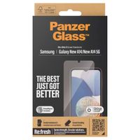 PanzerGlass Film de protection d'écran anti-bactérien Refresh Ultra-Wide Fit avec applicateur Samsung Galaxy A15 (5G)