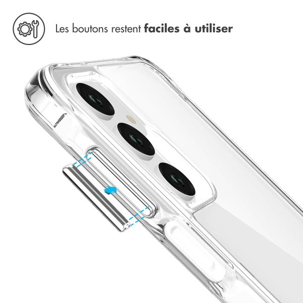 imoshion Coque Rugged Air Samsung Galaxy A26 / A16 - Transparent