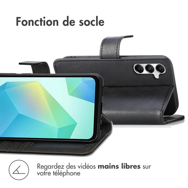 imoshion Étui de télephone portefeuille de luxe Samsung Galaxy S25 Plus - Noir
