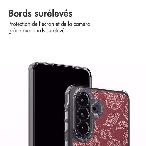 imoshion Coque Design Samsung Galaxy A57 (5G) - Deep Rose