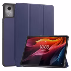 imoshion Coque tablette Trifold Lenovo Tab K11 Plus - Bleu foncé