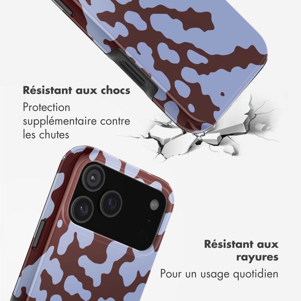 Selencia Coque arrière Vivid avec MagSafe Apple iPhone 17 Pro - Moo'd Lavender Glow