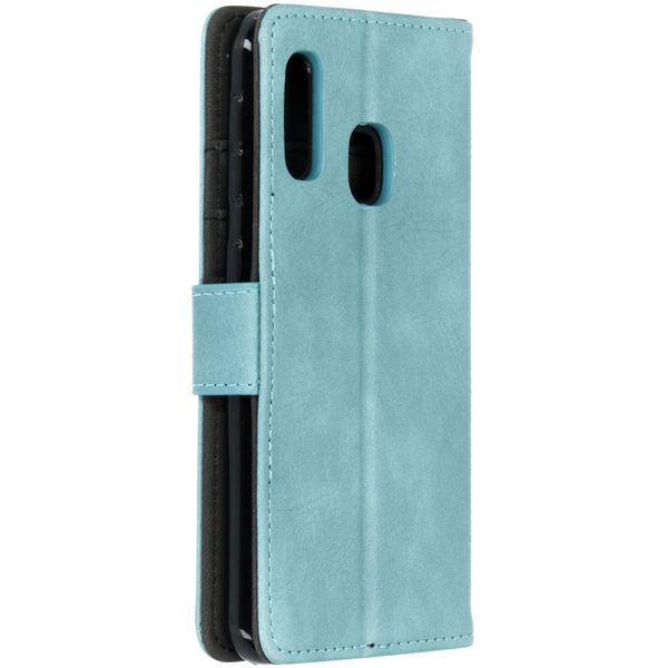 imoshion Étui de télephone portefeuille de luxe Samsung Galaxy A20e - Bleu clair