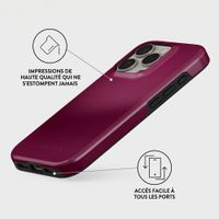 Burga Coque Tough MagSafe Apple iPhone 16 Pro - Dark Cherry