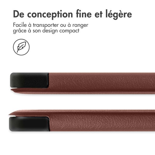 imoshion Coque tablette Trifold OnePlus Pad - Marron