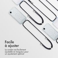 imoshion Coque MagSafe avec cordon amovible Apple iPhone 17e / 16e - Transparent