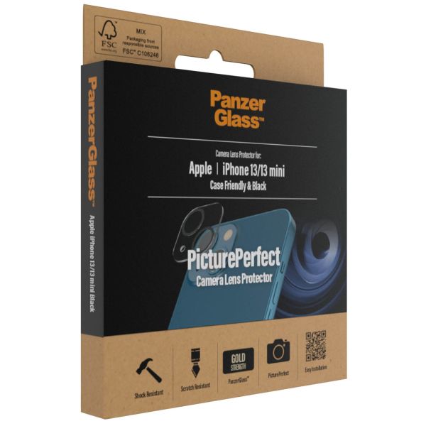 PanzerGlass Protection Caméra en verre trempé Apple iPhone 13 / 13 Mini