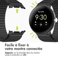imoshion Bracelet en nylon Google Pixel Watch 3 / 4 (45 mm) - Noir