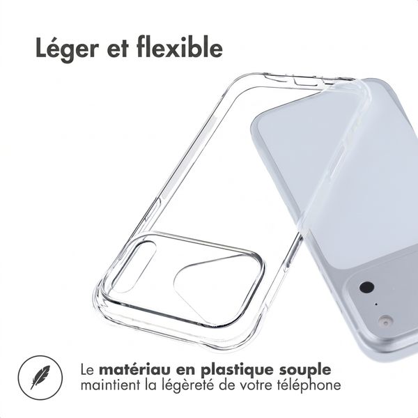 imoshion Shockproof Case Apple iPhone 18 Pro Max / 17 Pro Max - Transparent