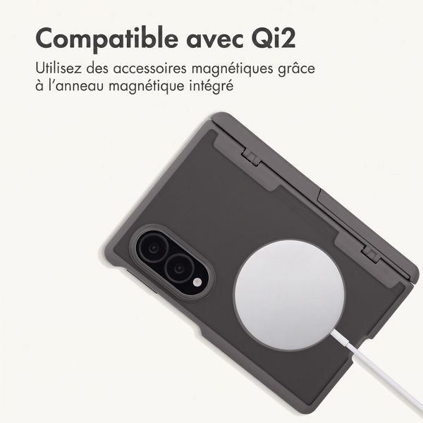 imoshion Color Guard avec MagSafe et support Samsung Galaxy Z Fold 8 - Gris