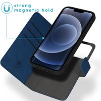 imoshion Etui de télephone luxe 2-en-1 amovible Apple iPhone 13 Pro - Blauw