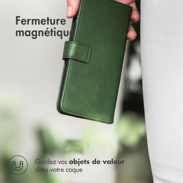 imoshion Étui de télephone portefeuille de luxe Samsung Galaxy S26 - Vert