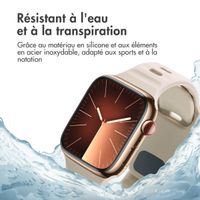 imoshion Bracelet Active Sport en silicone Apple Watch | 44/45/46/49 mm - Starlight