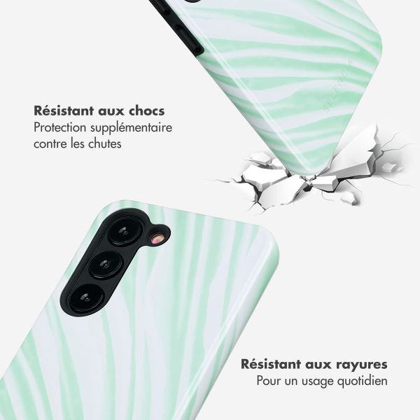 Selencia Coque arrière Vivid Samsung Galaxy S23 - Nature Grayed Jade
