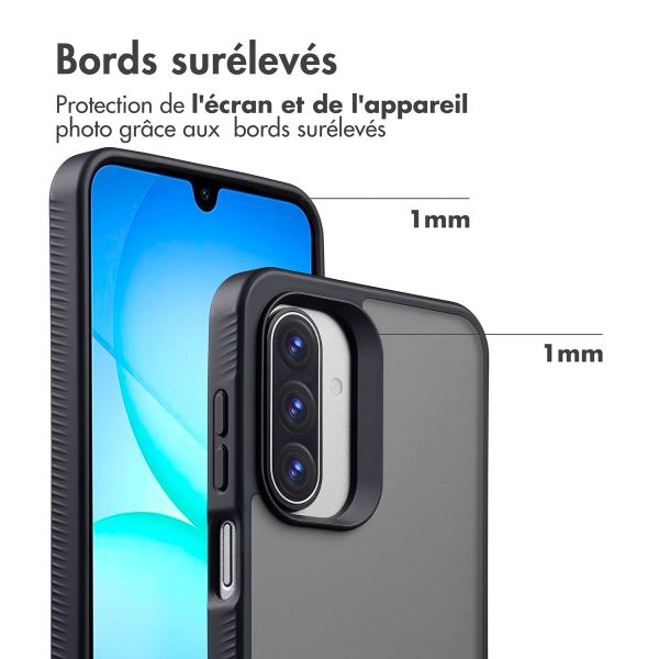 Accezz Coque Givrée Robuste Samsung Galaxy A17 (5G) / (4G) - Noir