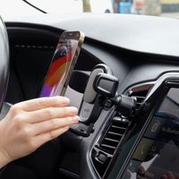 iOttie Easy One Touch 5 Air Vent Mount - Support de téléphone pour voiture - Grille de ventilation - Noir
