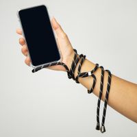 imoshion Coque arrière transparente avec cordon Apple iPhone 11 - Noir & Doré