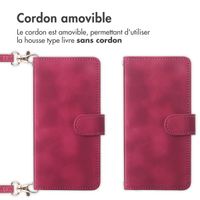 imoshion Etui de télephone portefeuille avec cordon Apple iPhone 17 - Rouge