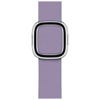 Apple Bracelet Leather Band Modern Buckle Apple Watch | 38/40/41/42 mm - Taille S - Lila