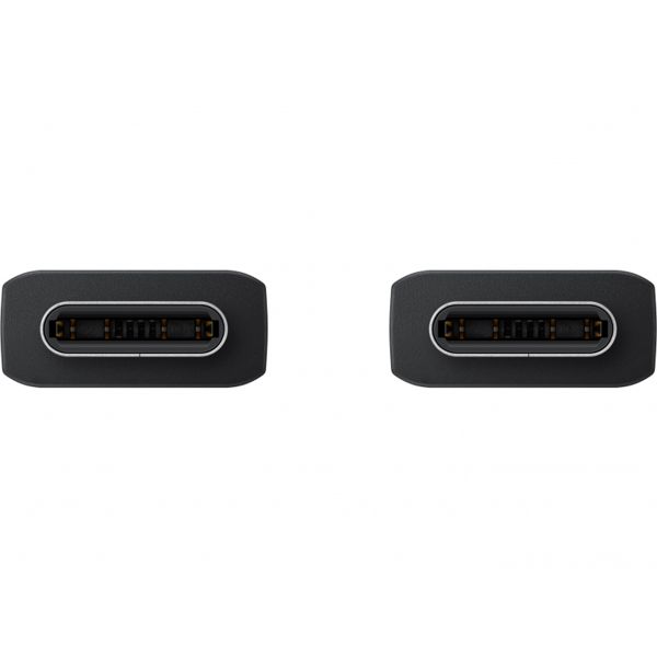 Samsung 2x Original câble USB-C vers USB-C emballage d'usine - 1 mètre - 25 Watt - Noir