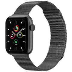imoshion Bracelet magnétique milanais Apple Watch | 44/45/46/49 mm - Taille S - Noir